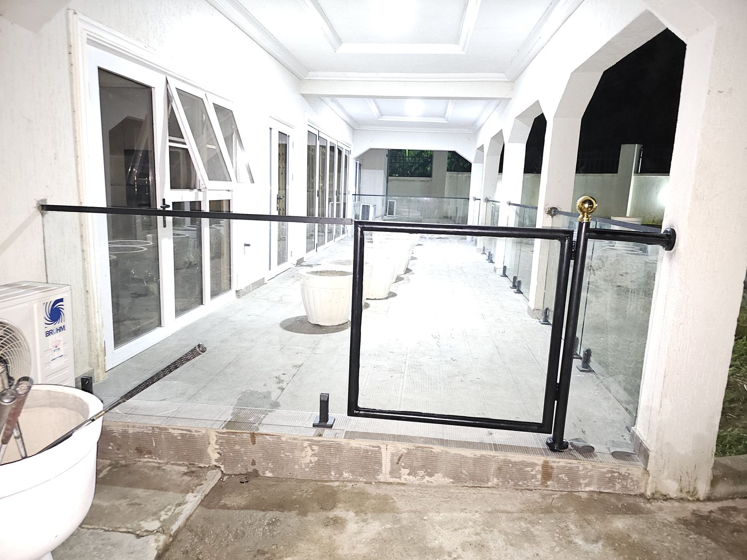 Glass Balustrade, Terrace