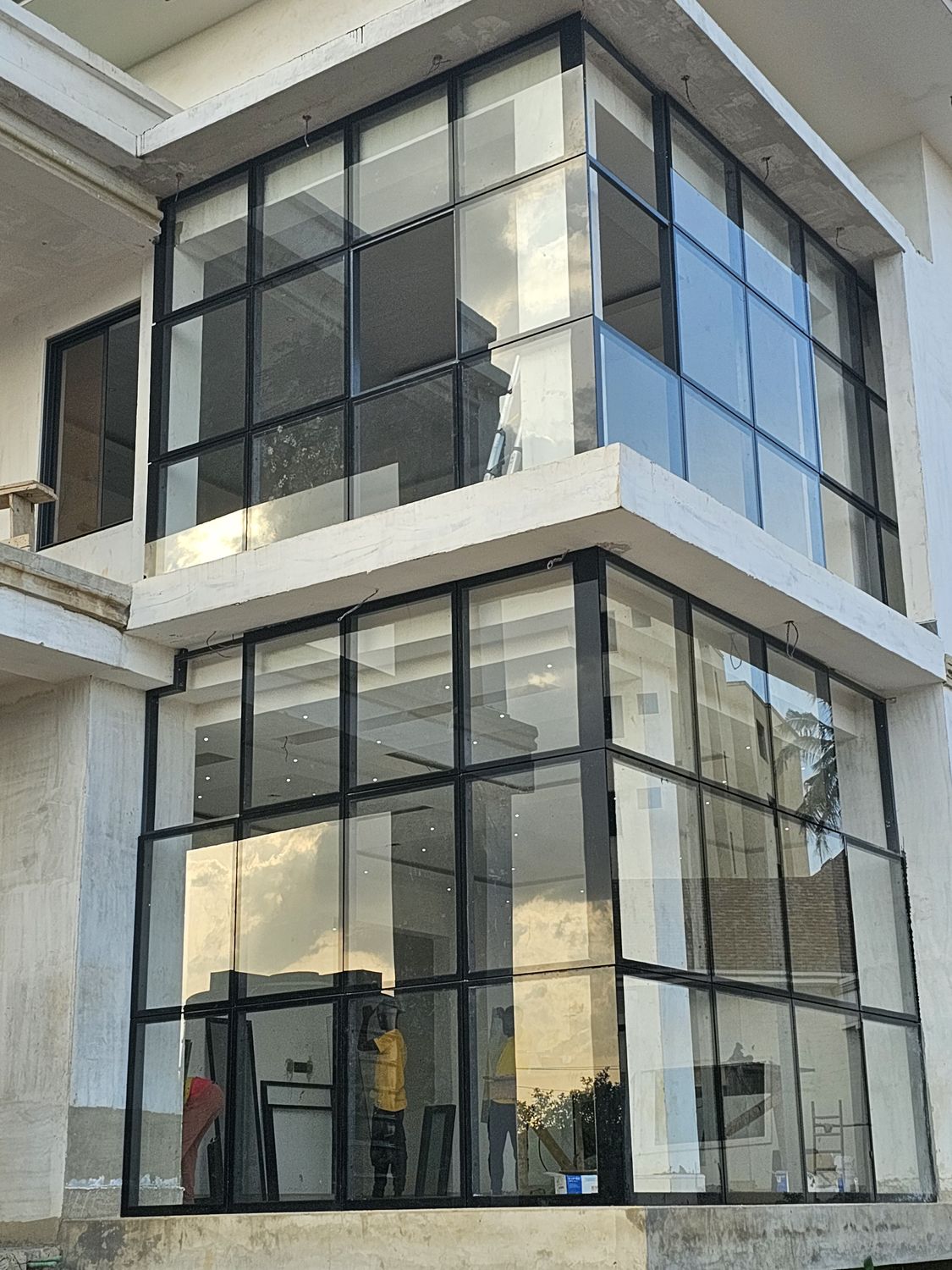 Corner Curtain Wall