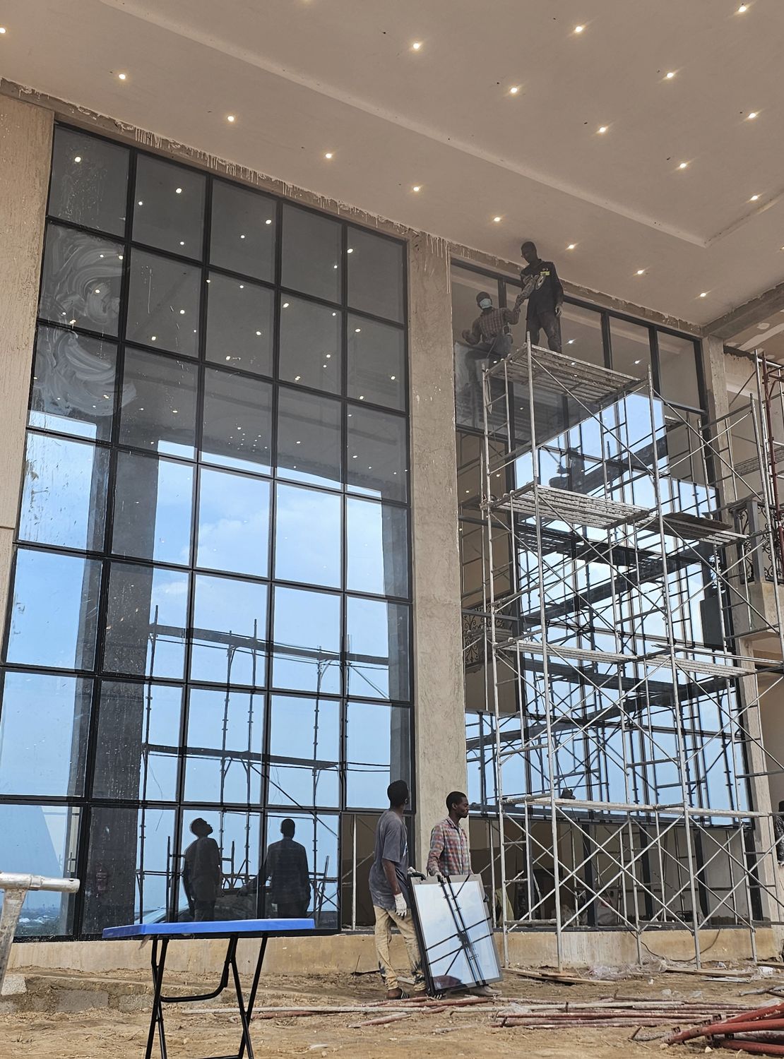 Curtain Wall Installation