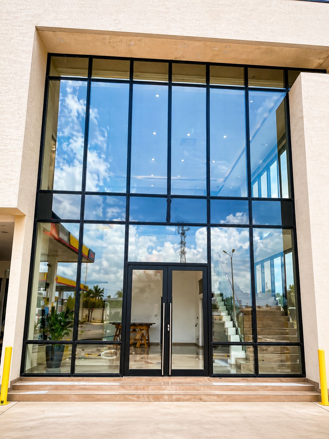 Glazed Facade & Entrance